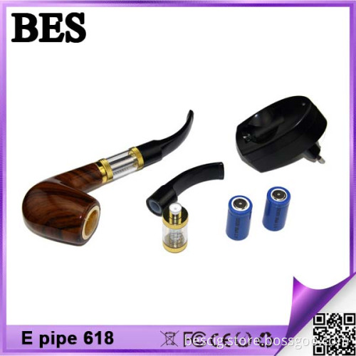 Popular Quit Smoking Device Electronic Cigarette Kits E Pipe 618